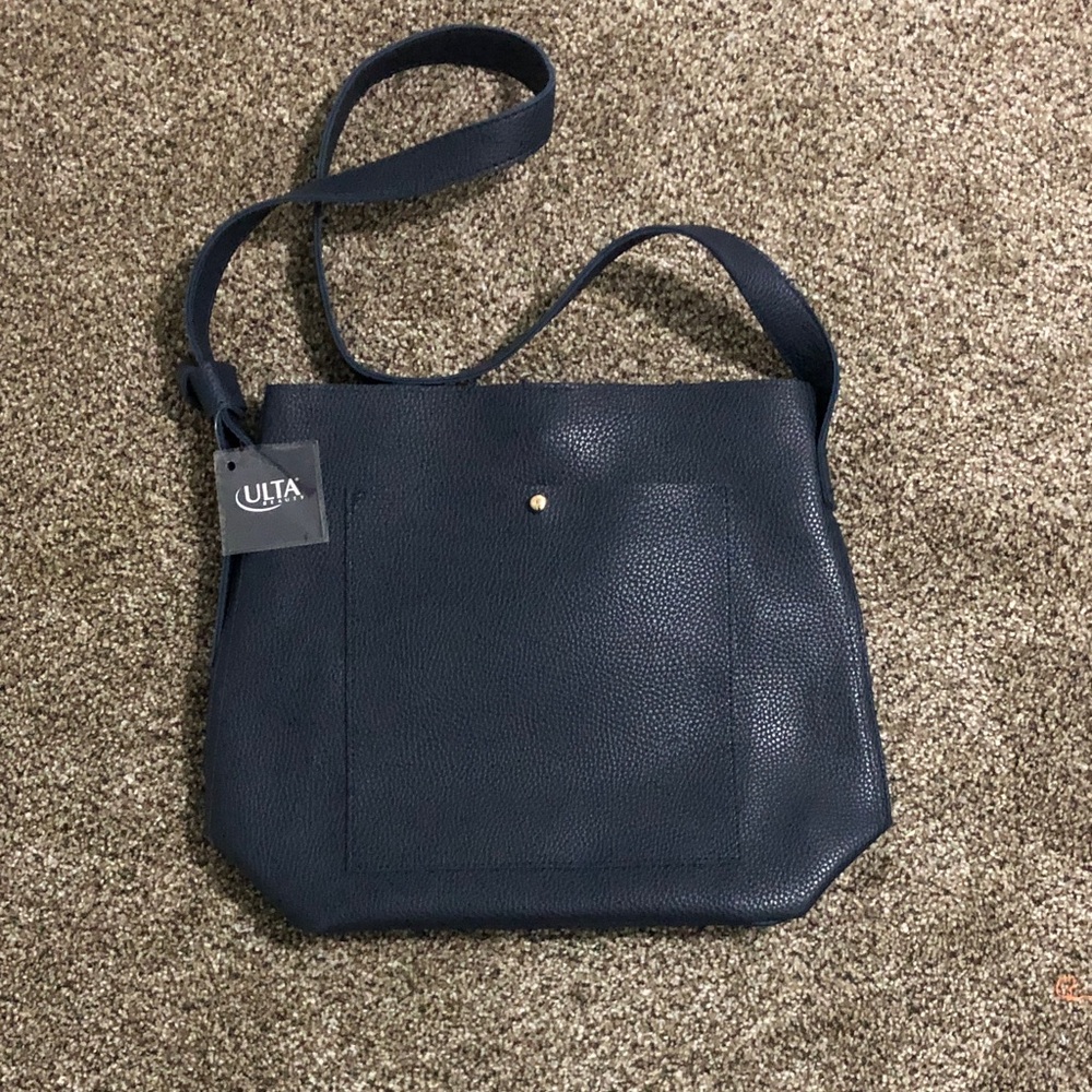 Ulta Beauty Dark Blue Shoulder Bag